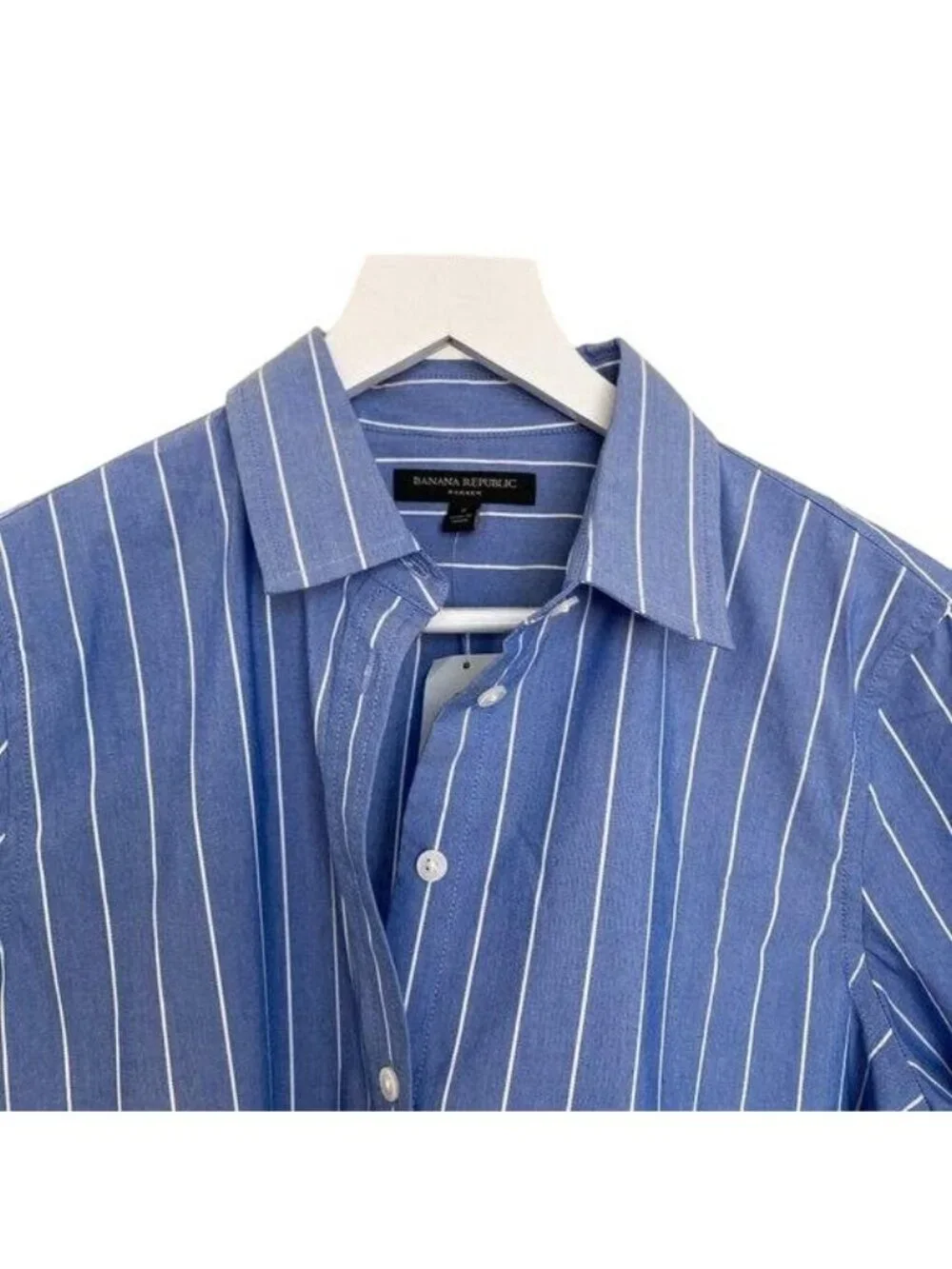 Banana Republic Parker Blue Button-Down Dress Shirt